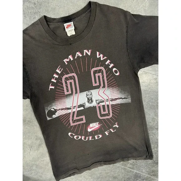 Nike Michael Jordan Wings NBA Vintage 90s Graphic T-Shirt - Picture 1 of 5
